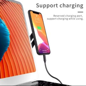 Laptop Phone Stand Metal Expansion Screen Side Mount Magnetic Folding Phone Holder For Xiaomi IPhone Pc Pointer Support / Bracket